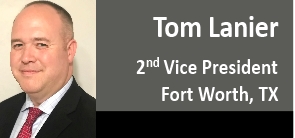 Tom Lanier 2nd Vice President ASOB
