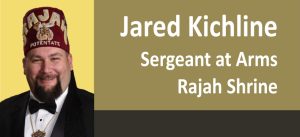 Jared Kichline ASOB Sergeant at Arms